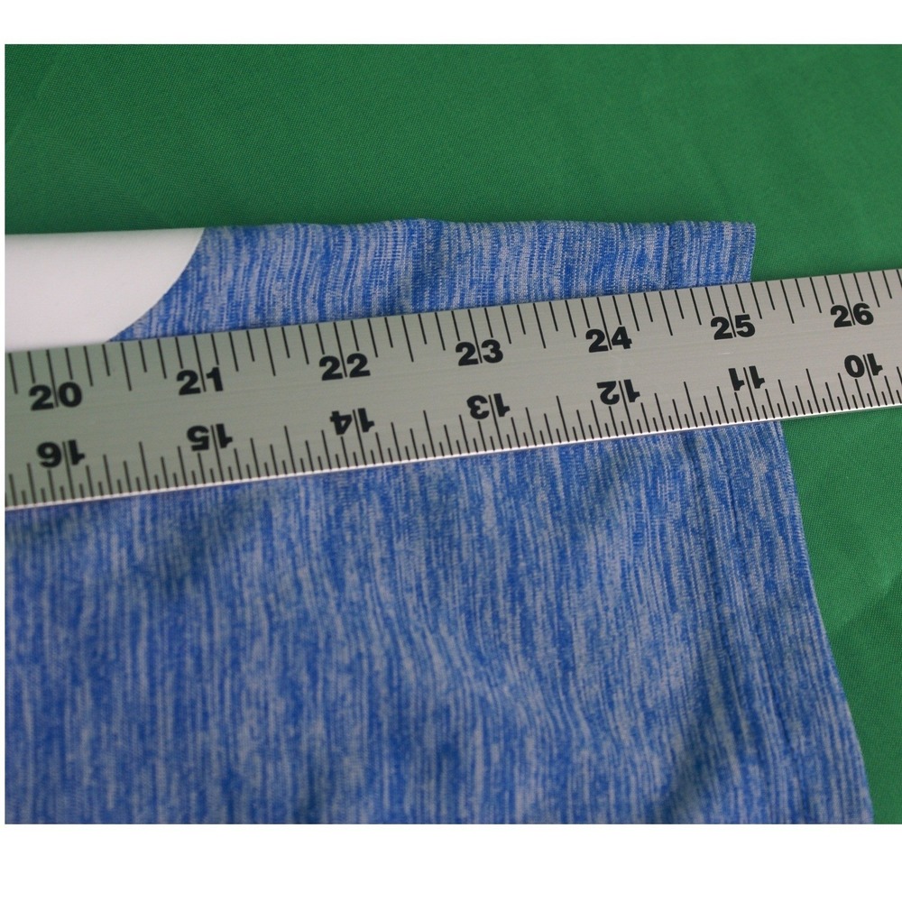 Costa Del Mar Mens XXL Blue Heathered Long Sleeve Performance Shirt Logo Fishing - Picture 9 of 9